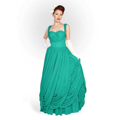 CH1201 Hartford1950sBallGown